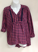 Motherhood Navy & Pink Top