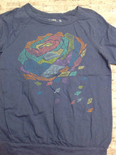 Mudd Blue Print Top