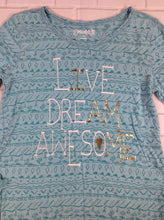 Mudd Blue Print Top