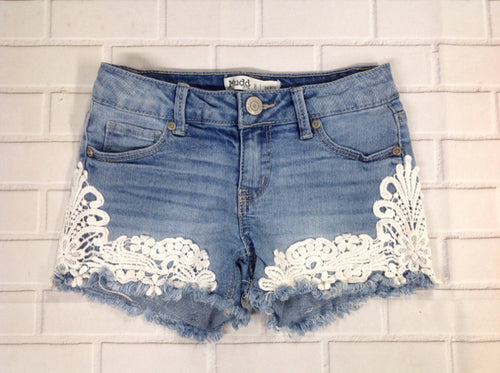 Mudd DENIM & WHITE Shorts