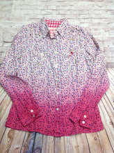 Mudd Girls Pink & Blue Top