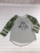 Mudd Gray & Green Top