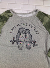 Mudd Gray & Green Top