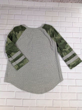 Mudd Gray & Green Top