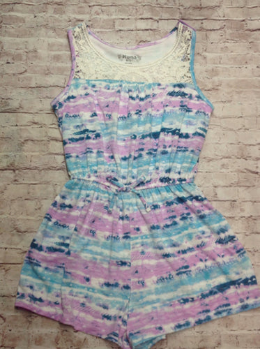 Mudd Purple & Blue One-Piece