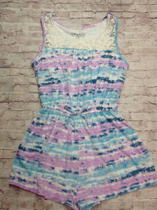 Mudd Purple & Blue One-Piece