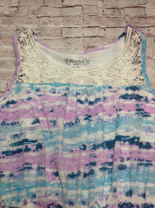 Mudd Purple & Blue One-Piece