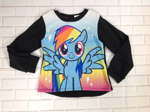 My Little Pony Black & Blue Top