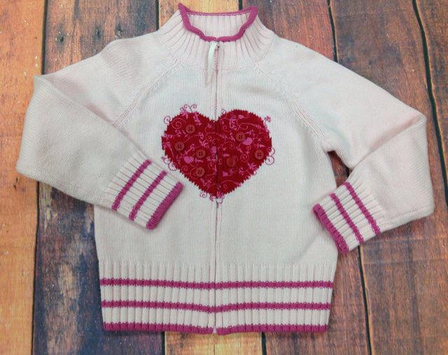 N-Kids Pink & Red Top