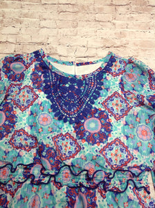 NANETTE KIDS Blue & Berry Top