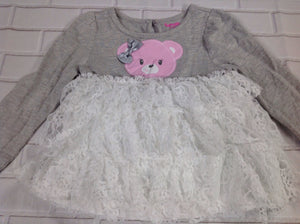 NANETTE KIDS Gray BEAR Top