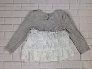 NANETTE KIDS Gray BEAR Top