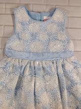 NANNETTE KIDS Blue & White Dress