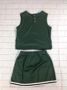 NCAA Green & White Michigan 2 PC