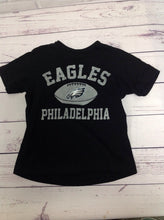 NFL Black Print Eagles Top