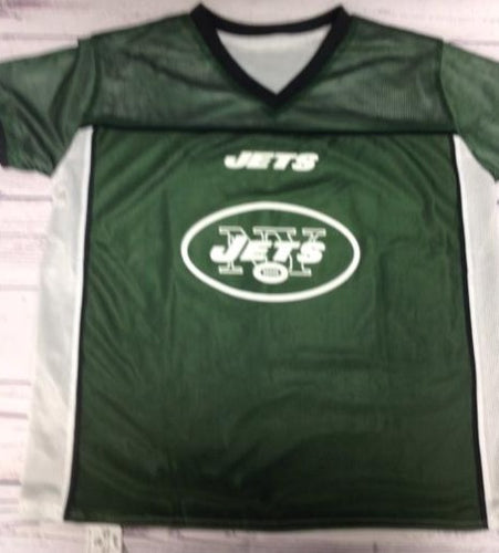 NFL Green Print Jets Top