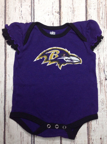 NFL TEAM APPAREL Purple & Black Top