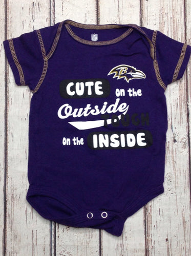 NFL TEAM APPAREL Purple & Gold Top