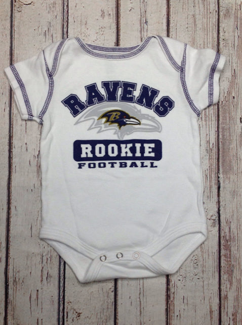 NFL TEAM APPAREL White & Purple Top