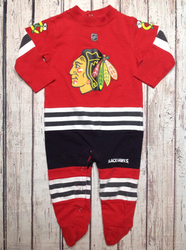 NHL Red & Black One Piece