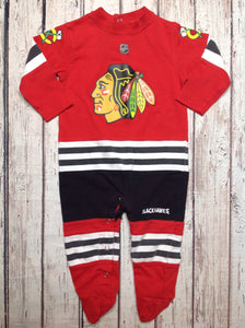 NHL Red & Black One Piece