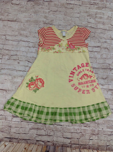 Naartijie YELLOW & PINK Dress
