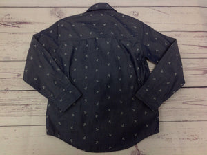 Nautica Blue Print Anchors Top