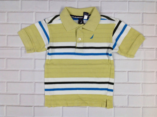 Nautica Green & White Top