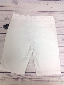 Nautica White Solid Shorts