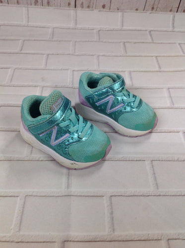 New Balance TEAL & PURPLE Sneakers