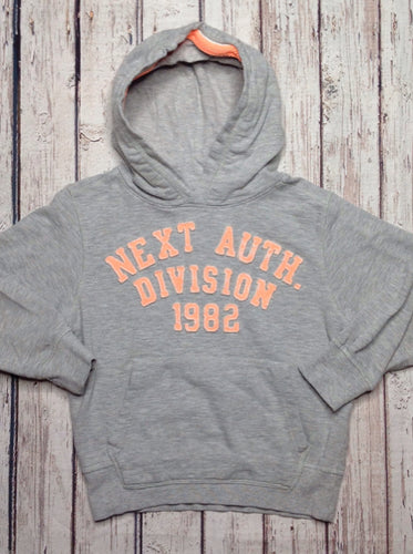 Next GRAY & ORANGE Logo Top