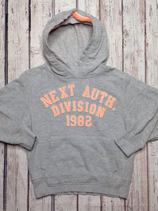 Next GRAY & ORANGE Logo Top