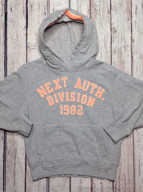 Next GRAY & ORANGE Logo Top