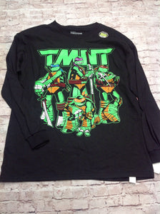 Nickelodeon Black Print TMNT Top