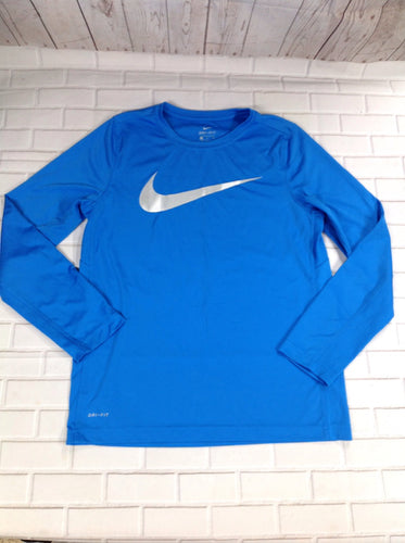 Nike BLUE & GRAY Top