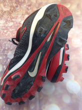 Nike Black & Red Cleats Size 6