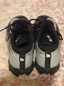 Nike Black & Silver Cleats Size 5.5