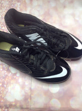 Nike Black & White Cleats Size 3