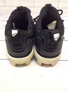 Nike Black & White Cleats Size 4.5