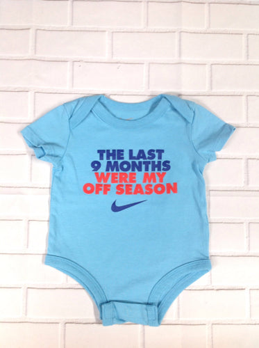 Nike Blue Print Top