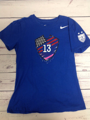 Nike Blue Print Top