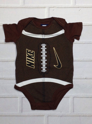 Nike Brown & White Top