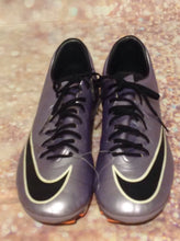 Nike Purple & Black Cleats Size 4.5