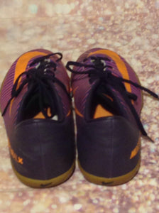 Nike Purple & Orange Cleats Size 5.5