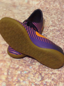 Nike Purple & Orange Cleats Size 5.5