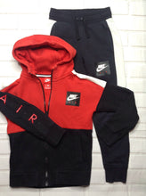 Nike Red & Black ZIP-UP WITH HOOD Top