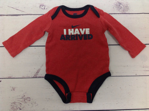 Nike Red & Navy Top