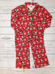 Nite Nite Red Print Santa Sleepwear