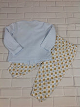 No Brand BLUE & BROWN 2 PC Outfit