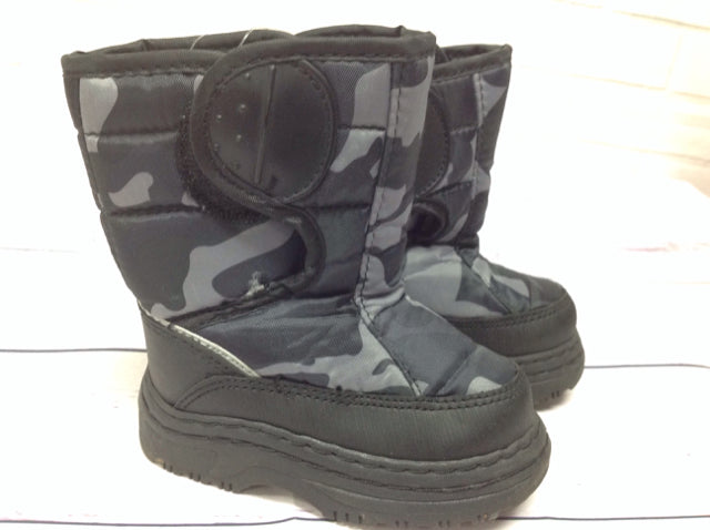 No Brand Black & Gray Snowboots